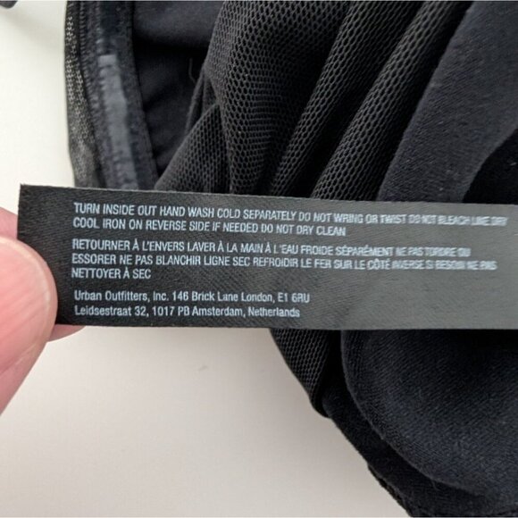 Free People Movement Ruched Bra Womens Size Small Black Workout Yoga Stretch - Picture 5 of 7